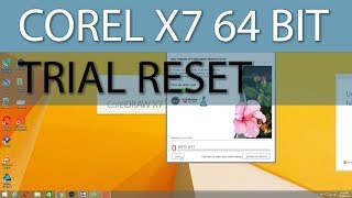 Cara Perpanjang Masa Trial Corel Draw X7 64 bit [upl. by Anayek]