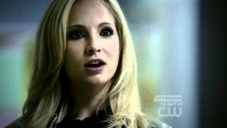 The Vampire Diaries  S02E02  Caroline knocks down Damon [upl. by Takashi]