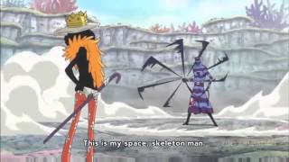 One Piece HD Brook  Soul Solid  Kasuriuta Fubuki Giri [upl. by Nayk]