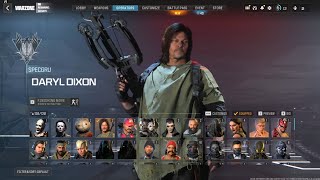 Daryl Dixon “Dixon’s Retribution” MW3 Finishing Move and full Bundle Showcase [upl. by Kylen]