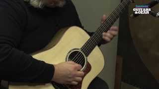 Taylor Custom Dreadnought Acousticelectric Guitar  Sweetwater Guitars and Gear Vol 56 [upl. by Tatia]