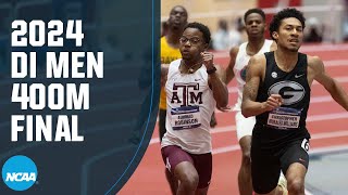 Mens 400m  2024 NCAA indoor track and field championships [upl. by Griggs]