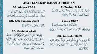 Ayat Pengobatan Ayat Syifa  6 ayat dalam Al Quran [upl. by Ellehcil]