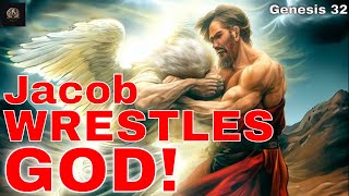 Jacob WRESTLES with GOD Bible Study and Story of Genesis 32 [upl. by Ring]