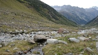 Murmeltier Klettersteig im Kletterpark Pitztaler Gletscher Tirol [upl. by Nuhsed755]