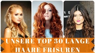 Unsere top 30 lange haare frisuren [upl. by Stauffer115]