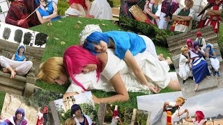 Magi COSPLAY Group マギ Salón del Manga XIX  AlibabaAladdinMorgiana [upl. by Higginbotham]