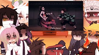 ✨ Hashiras react to Tanjiro Nezuko and Daki  Demon slayer ✨ Hashiras react Compilation ✨ [upl. by Nylecyoj]