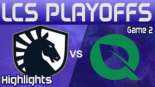 TL vs FLY Highlights Game 2  LCS Playoffs 2024  Team Liquid vs FlyQuest by Onivia [upl. by Taub]