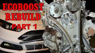 20 EcoBoost Engine Rebuild  Part 1  Initial Teardown [upl. by Pell20]