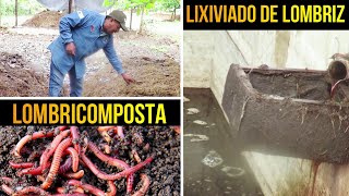 Producción de Humus y Lixiviado de Lombriz para la Agricultura Ecológica [upl. by Kowal]