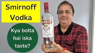 Smirnoff Vodka Review  Smirnoff Vodka tasting  Vodka Review [upl. by Nick]