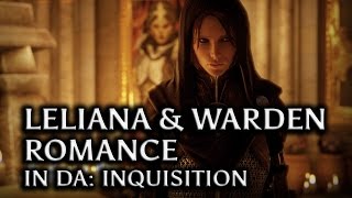 Dragon Age Inquisition  Leliana amp the Warden Romance in DAI all scenes [upl. by Edris]