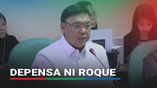 Roque dumepensa sa pagkakadawit sa POGO  ABSCBN News [upl. by Notaes749]