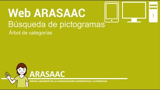 TUTORIAL 4 – PÁGINA WEB DE ARASAAC – BÚSQUEDA DE PICTOGRAMAS – ÁRBOL DE CATEGORÍAS [upl. by Nosyerg]