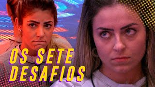 HANA HARIANY E PAULA ENFRENTAM O QUARTO DOS 7 DESAFIOS 😱  BIG BROTHER BRASIL 19 [upl. by Liatris]