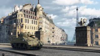 Reconstitution Historique  Libération de Paris  25 Août 1944  World Of Tanks [upl. by Blockus]