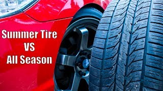 Summer Tires VS All Season Tires [upl. by Lemrac]