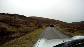 Quiraing road on the Isle of Skye Scotland [upl. by Barmen]