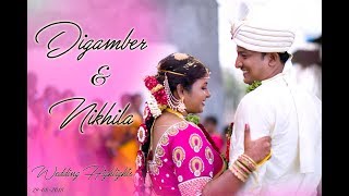 Digamber amp Nikhila Wedding Highlights [upl. by Robena]