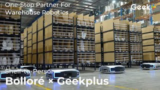 Geek AMRs Revolutioneren de Luxe ECommerce Operaties van Bolloré Logistics in Australië [upl. by Addi]