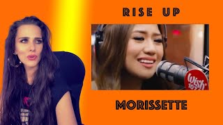 Vocal Coach Juliett Reacts to Morissette Amon  RISE UP Andra Day [upl. by Aillicirp]