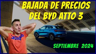 BAJADA de Precios del BYD ATTO 3 Sin Ayudas  y 1 MILLON de ventas en 2024  CONTINUARÁ [upl. by Miksen516]