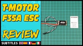 Tmotor F35A  ESC Review [upl. by Allimaj]