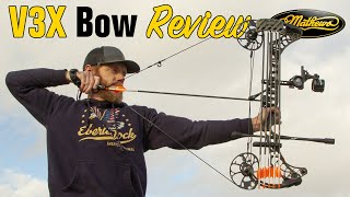 2022 Mathews V3X 33 Bow Review by Mikes Archery [upl. by Llerihs]