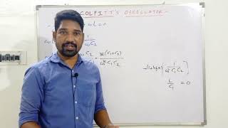 frequency of oscillation of COLPITTS OSCILLATOR [upl. by Nadaba]