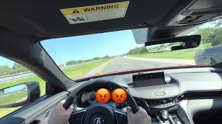 2022 Acura TLX Type S POV test drive How bad is my driving [upl. by Baoj]