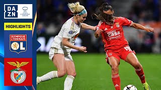 HIGHLIGHTS  Lyon vs Benfica UEFA Womens Champions League 202324 Quarterfinal Second Leg [upl. by Edijabab]