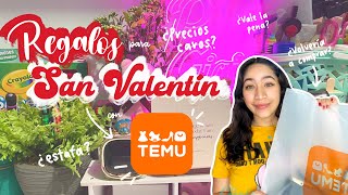 Ideas de regalos para San Valentín con TEMU🩷🎁 TEMU sanvalentin temuhaul review [upl. by Garap]