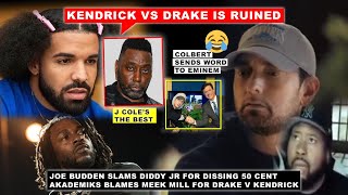 Drake v Kendrick is RUINED Big Daddy Kane Eminem msg from Colbert😂 Joe Budden 50 Cent Akademiks [upl. by Ehudd862]