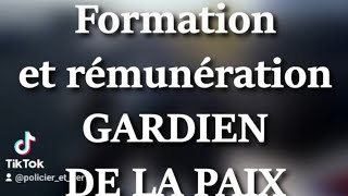 La formation et la rémunération dun gardien de la paix  Série GPX  Ep 3 [upl. by Enel846]