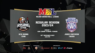 LIVE MBL Regular Season 2023  G5  UCSI Rising Star vs Johor Southern Tigers [upl. by Audly]