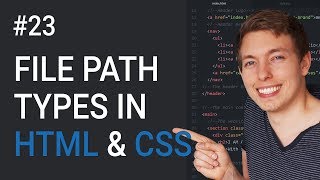 23 File Paths In HTML and CSS  Learn HTML and CSS  Full Course For Beginners [upl. by Feliza]