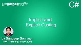 What is Implicit and Explicit Casting  C Tutorial  3 [upl. by Htir734]