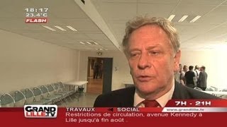 Imprimerie HD2  Les salariés reçus à la mairie de Lille [upl. by Amaris55]