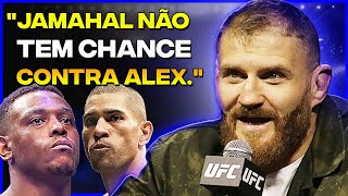 JAN BLACHOWICZ explica porque escolheu ALEX POATAN PEREIRA para vencer JAMAHAL HILL [upl. by Lebezej644]