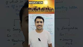 Migration and its types l Emmigration l Immigration l migration biology cbse neet bio vvi pyq [upl. by Samp]