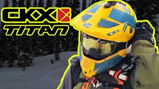 CKX TITAN HELMET  Best Sled Helmet on the Market [upl. by Netneuq]