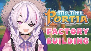 Building The Doll Factory  My Time at Portia EP 12【NIJISANJI EN  Maria Marionette】 [upl. by Orsa]