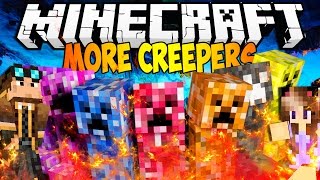 CREEPER INCREDIBILI  Minecraft MOD  Il Laboratorio di Lyon [upl. by Trip830]