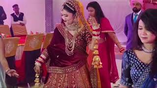 Bridal Entry  Sister wedding  Bridal dance performance  viral views sister trending [upl. by Acihsay468]