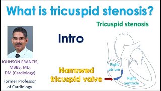 What is tricuspid stenosis  Intro [upl. by Nahraf]