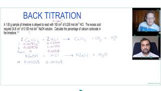 BACK TITRATION for A LEVEL CHEMISTRY [upl. by Von]