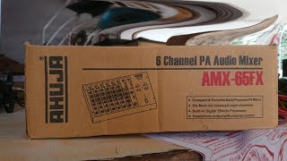 AHUJA AMX 65FX MIXER UNBOXING amp REVIEW [upl. by Auqenaj]