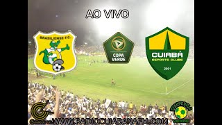 BRASILIENSE X CUIABÁ  COPA VERDE 2024  QUARTAS 20032024 [upl. by Edroi]