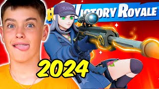 PRIMERA PARTIDA DEL 2024 EN FORTNITE [upl. by Adlay]